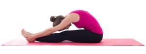 seated forward fold