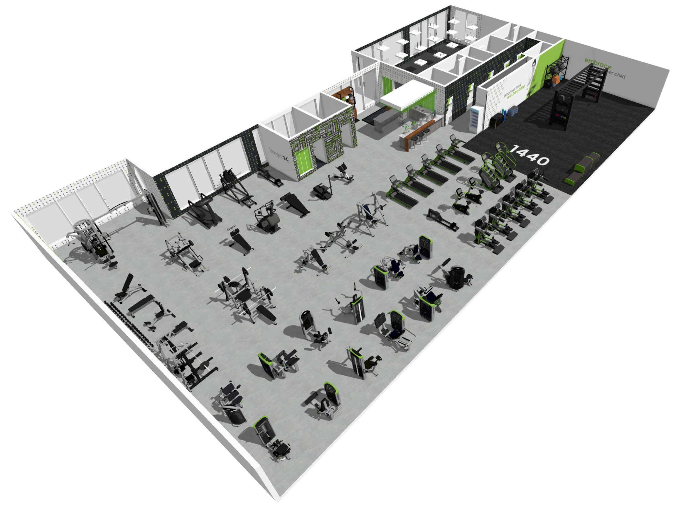 Fitness 1440 Calgary, AB, Canada 24 Hour Gym and Gym Franchises