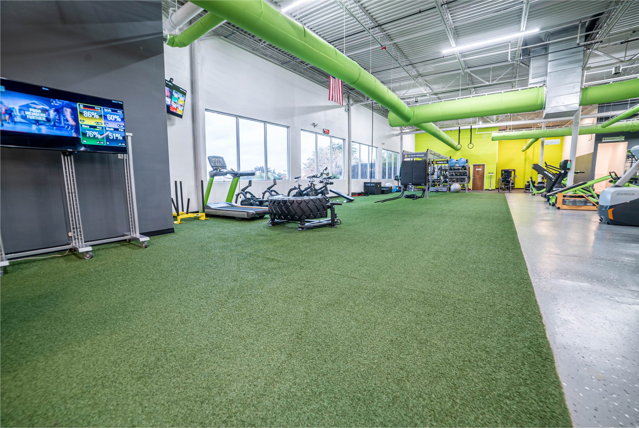 Turf Fitness Room - Fitness 1440 San Angelo - Fitness 1440 San