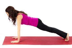 plank pose